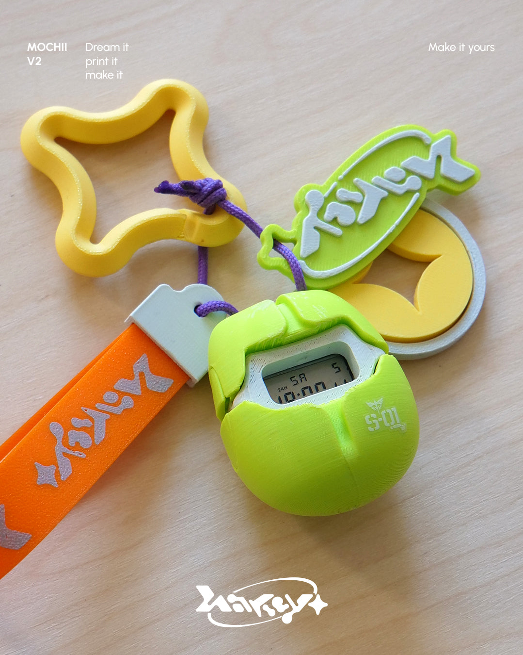 MOCHII V2 | 3d printed pocket watch