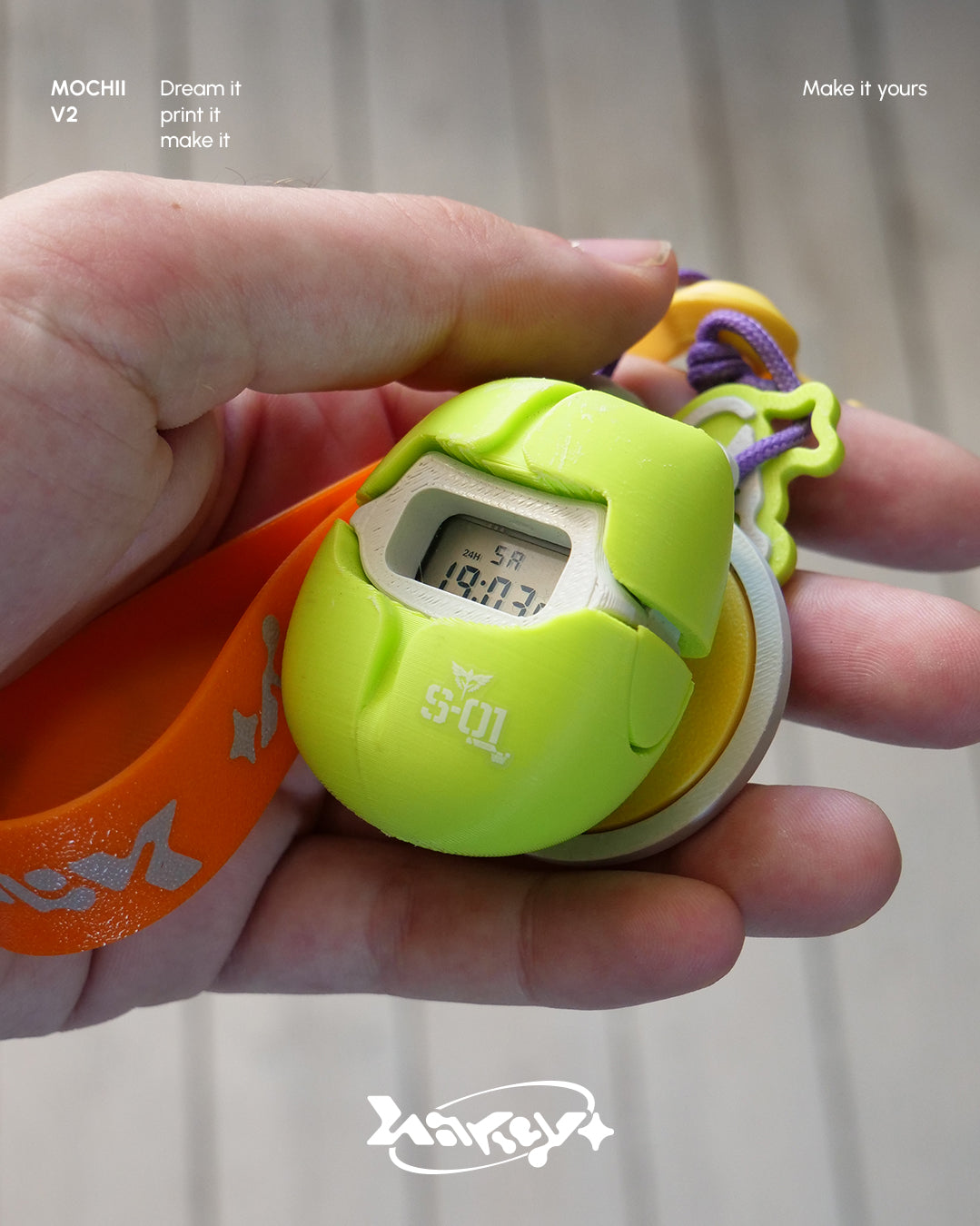 MOCHII V2 | 3d printed pocket watch