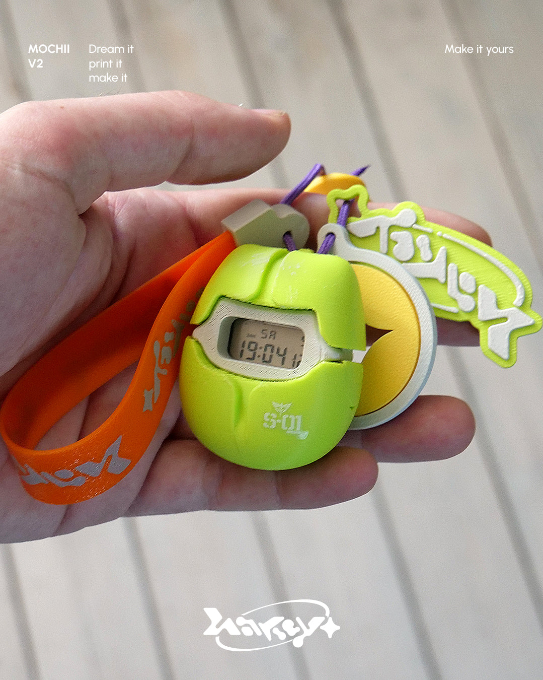 MOCHII V2 | 3d printed pocket watch