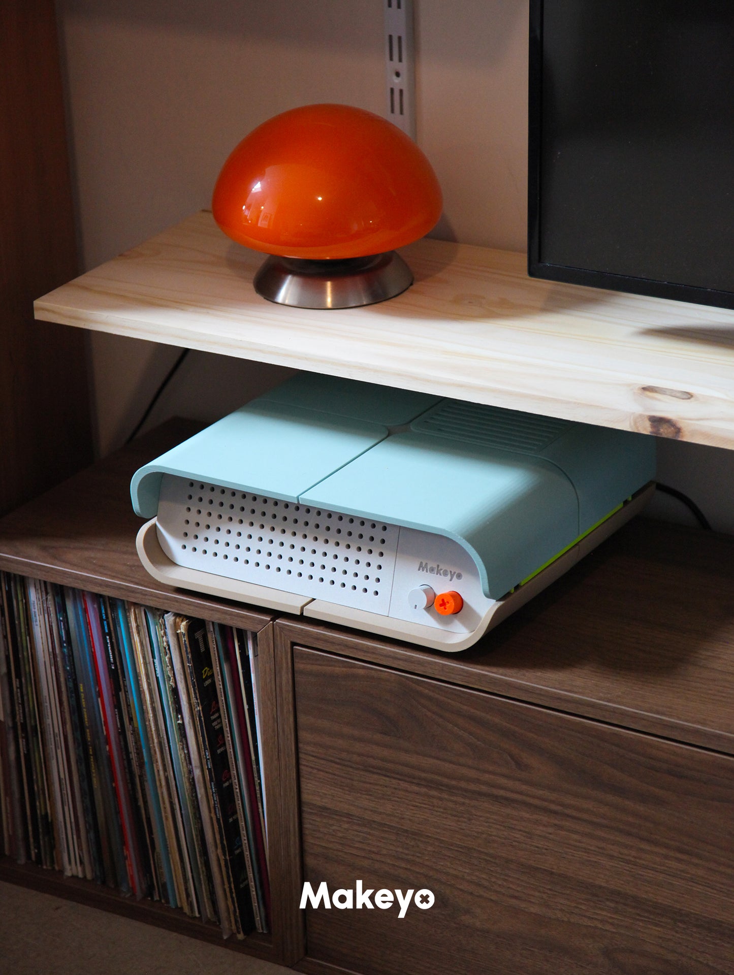 MK02 | 3d printed Mini ITX horizontal PC case