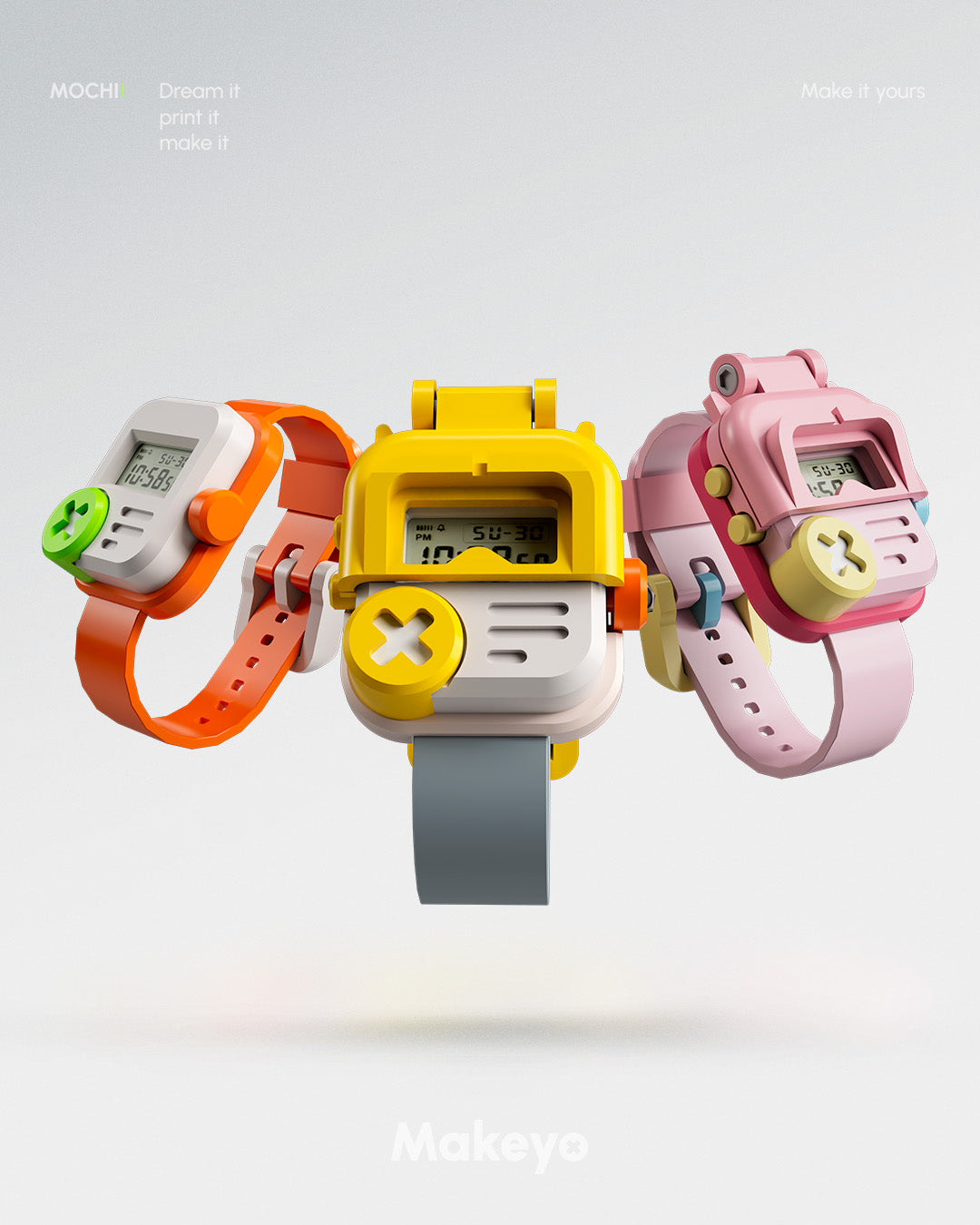 MOCHII | 3d printed watch