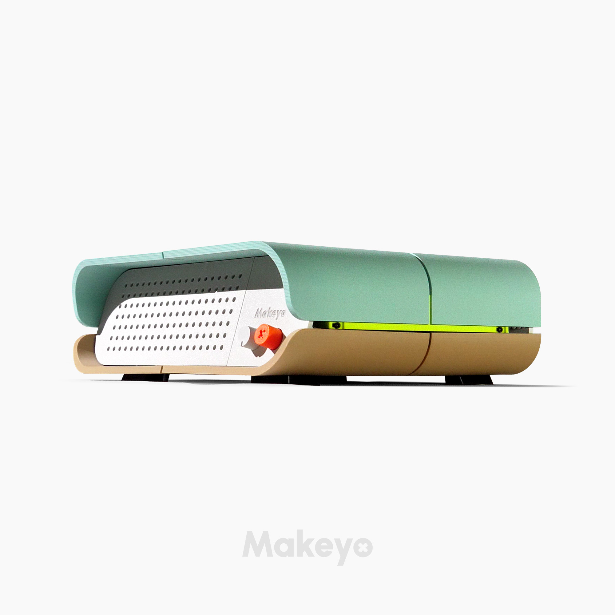 MK02 | 3d printed horizontal pc case